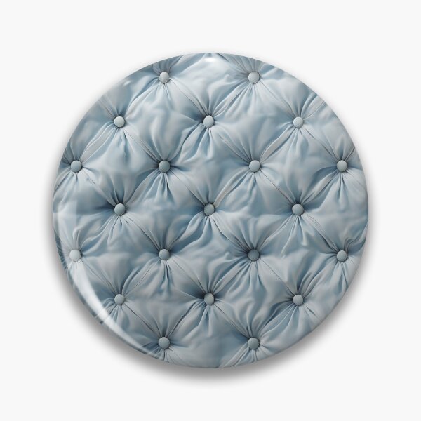 Item preview, Light Blue Tufted Upholstery Pattern - Elegant Buttoned Texture designed and sold by Art Garden.