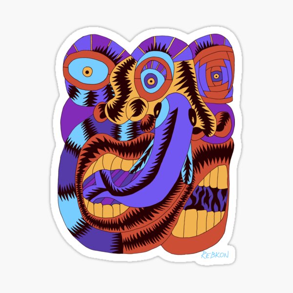 Fish Breath Sticker