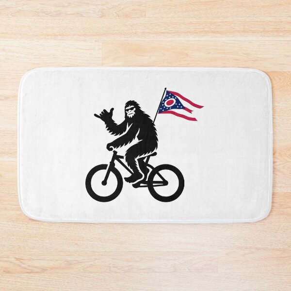 Item preview, Bigfoot Cycling Ohio Flag designed and sold by Esskay Designs.