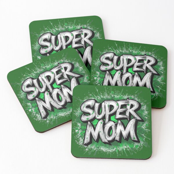 Item preview, Super Mom Splash – A Heroic Mother’s Day Gift designed and sold by Rajasekar.
