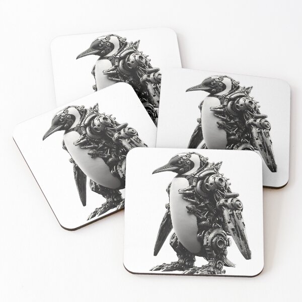 Item preview, Mechanical Penguin designed and sold by Trexart-Shop.