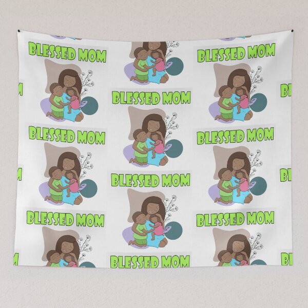 Item preview, lessed Mom – A Mother's Day Family Tribute designed and sold by Rajasekar.