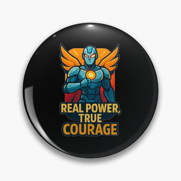 Item preview, Real Power, True Courage designed and sold by okiiskandarart.