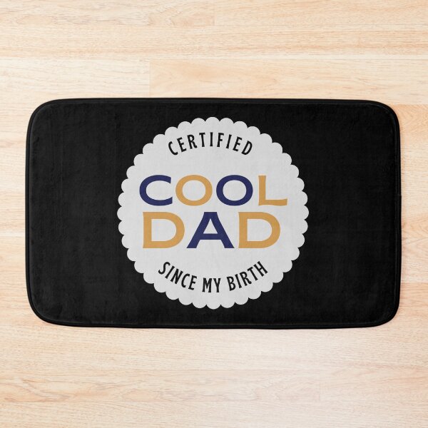 Item preview, Cool Dad Certified Sticker – Perfect Gift for Fathers Since My Birth designed and sold by FestivityFinds.