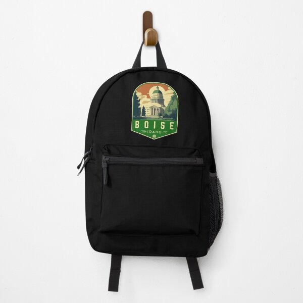 Item preview, Boise in Idaho, USA Retro Travel Art Emblem designed and sold by MaateoDesign.