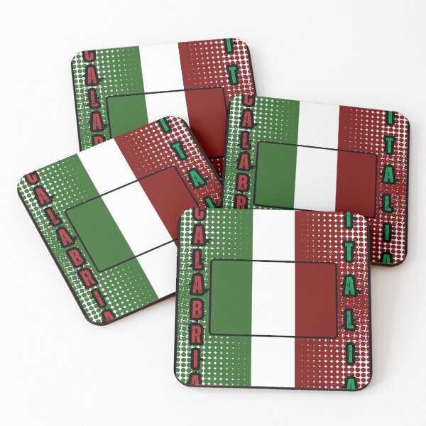 Item preview, Calabria Italy Flag designed and sold by maistendencias.