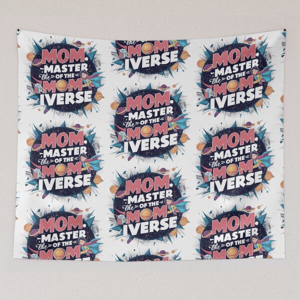 Item preview, Mom-iverse Queen: A Cosmic Greeting designed and sold by Rajasekar.