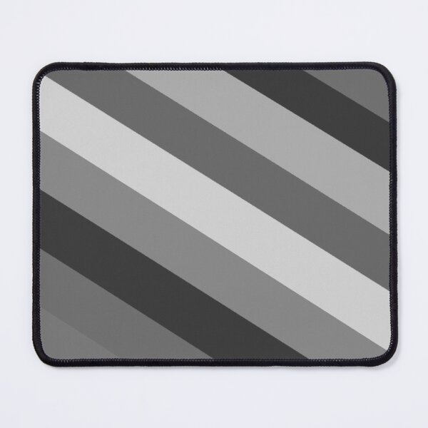 Item preview, Grey monochrome black white diagonal stripes design designed and sold by ModSupporters.