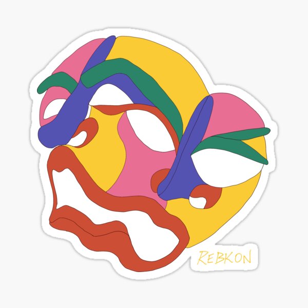 Colourblind Sticker