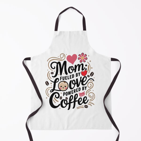 Item preview, Momma Powered by Love & Coffee – Funny Mother's Day designed and sold by Rajasekar.