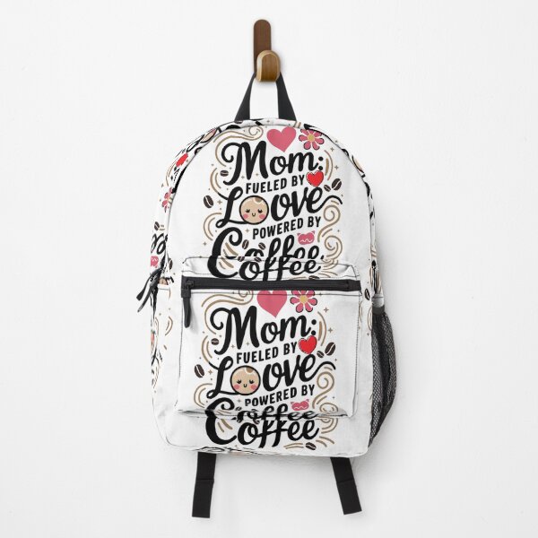 Item preview, Momma Powered by Love & Coffee – Funny Mother's Day designed and sold by Rajasekar.