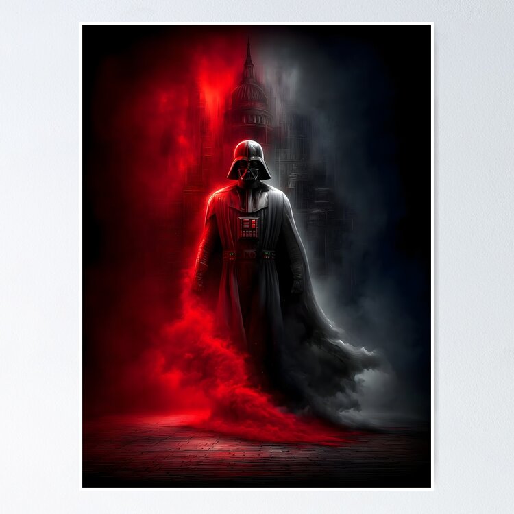 Darth Vader in Red and Black Samsung Galaxy Phone Case