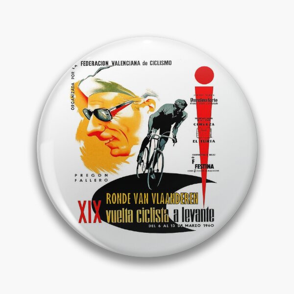 Item preview, Ronde Van Vlaanderen Vuelta Ciclista Vintage Bicycle Racing Advertising Print designed and sold by posterbobs.