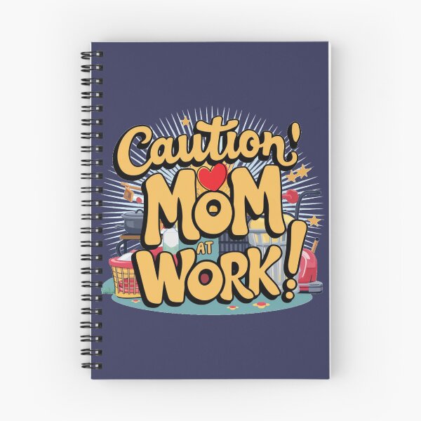 Item preview, Caution: Mommy at Work – Funny & Charming Mother's Day designed and sold by Rajasekar.
