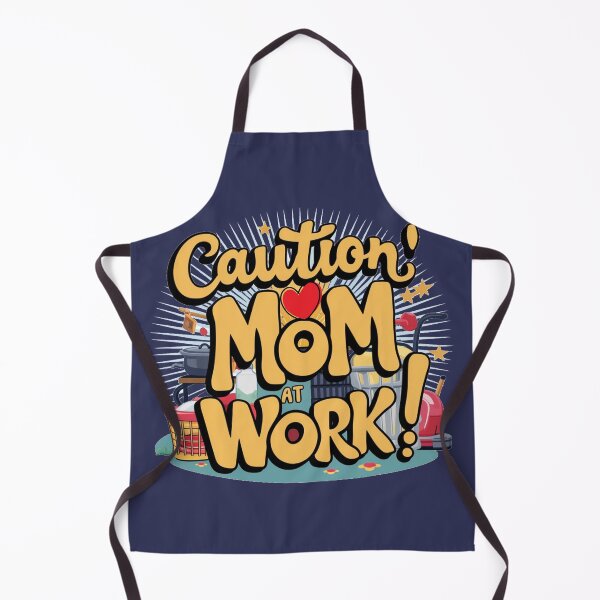 Item preview, Caution: Mommy at Work – Funny & Charming Mother's Day designed and sold by Rajasekar.
