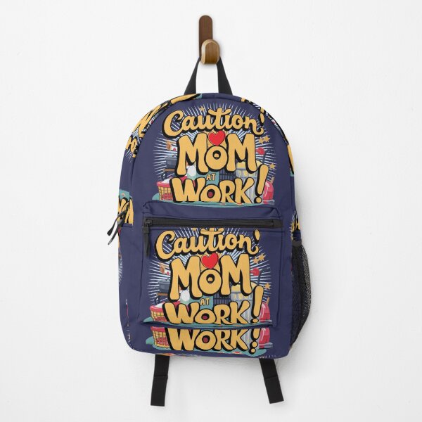 Item preview, Caution: Mommy at Work – Funny & Charming Mother's Day designed and sold by Rajasekar.