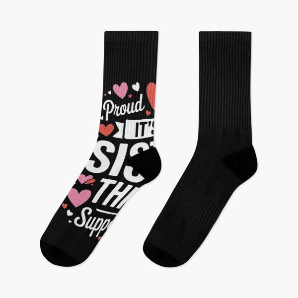 Item preview, Cute It’s a Sister Thing Quote with Hearts – Proud Supportive Sister Design designed and sold by love3617.