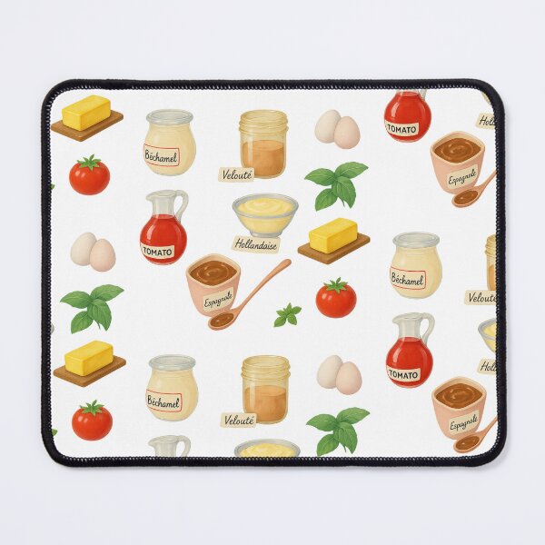Item preview, Five French Sauces - A Heart for Cooking II designed and sold by LeahHa.