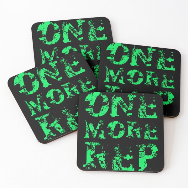 Item preview, Motivational Gym Quote | One More Rep designed and sold by typoinspired.
