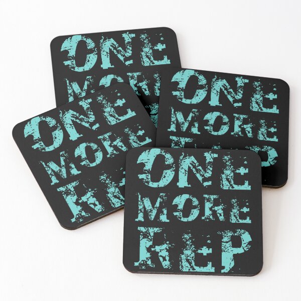 Item preview, Motivational Gym Quote | One More Rep designed and sold by typoinspired.