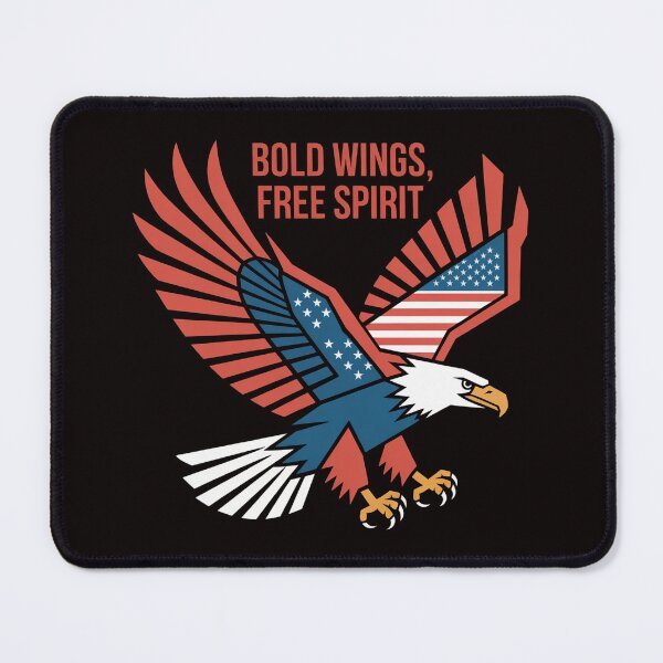 Item preview, Feral Bold Free 4th of July – Bold Wings Free Spirit designed and sold by Slavicsoul.