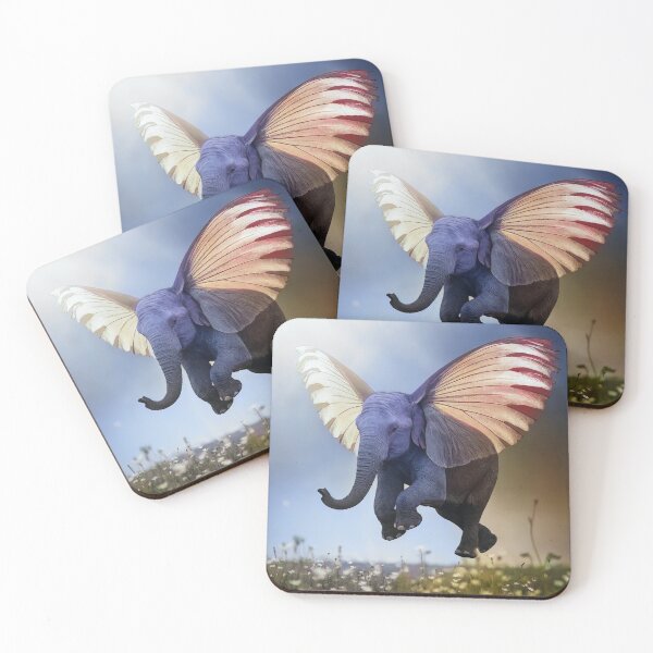 Item preview, Elephant with wings designed and sold by Javier Arizabalo Garcia.