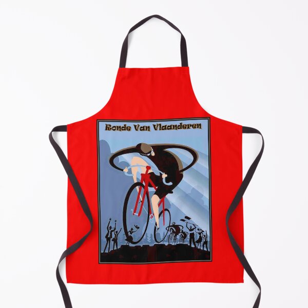 Item preview, RONDE VAN VLAANDEREN : Abstract Surreal Advertising Bicycle Racing Print designed and sold by posterbobs.