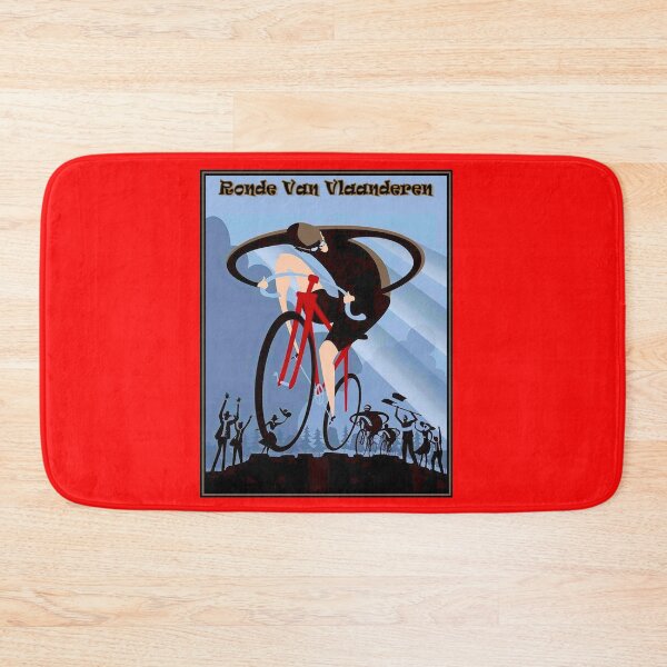 Item preview, RONDE VAN VLAANDEREN : Abstract Surreal   Advertising Bicycle Racing Print designed and sold by posterbobs.