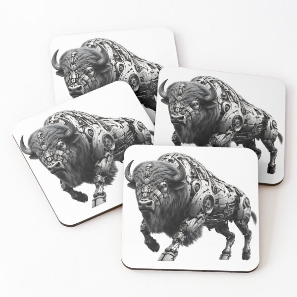 Item preview, Mechanical Buffalo designed and sold by Trexart-Shop.