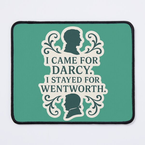 Item preview, From Darcy to Wentworth – A Literary Glow-Up designed and sold by LeahHa.