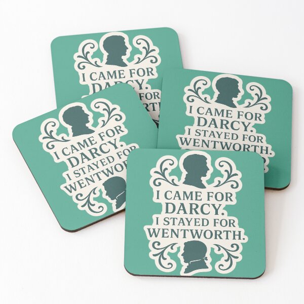 Item preview, From Darcy to Wentworth – A Literary Glow-Up designed and sold by LeahHa.