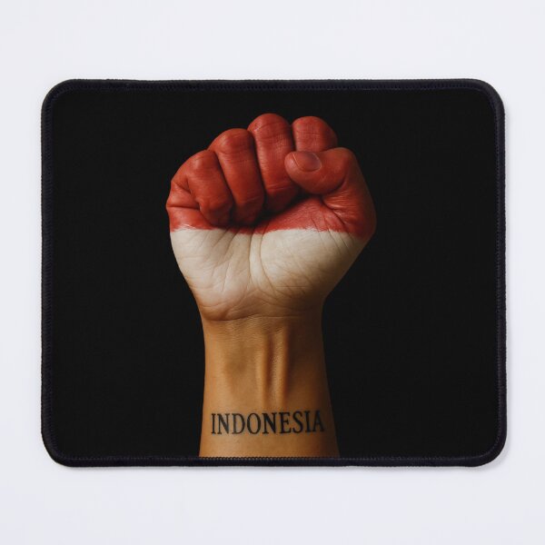 Item preview, Indonesia Strong – Red & White Power Fist designed and sold by CK1Tees.