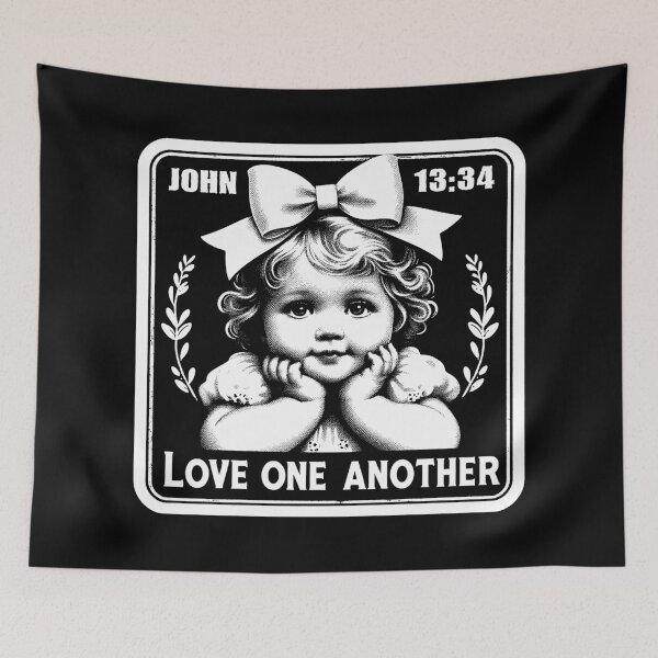 Item preview, John 13:34 Love One Another designed and sold by plushism.