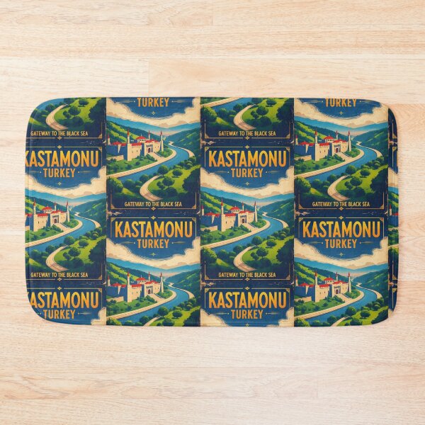 Item preview, Kastamonu Turkey Vintage Travel Tourism designed and sold by TravelersGems.