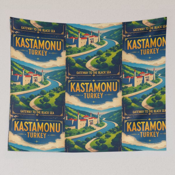 Item preview, Kastamonu Turkey Vintage Travel Tourism designed and sold by TravelersGems.