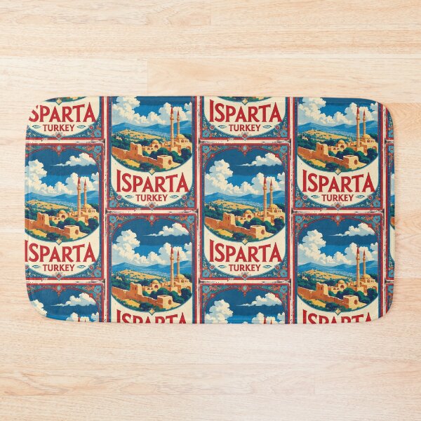 Item preview, Isparta Turkey Vintage Travel Tourism designed and sold by TravelersGems.