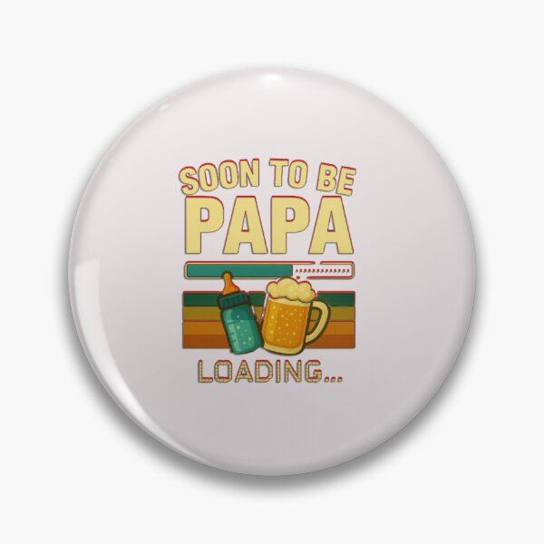 Item preview,  Soon to Be Papa Again Loading – Funny Tech Dad Shirt designed and sold by MoodCircuit.