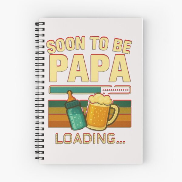 Item preview,  Soon to Be Papa Again Loading – Funny Tech Dad Shirt designed and sold by MoodCircuit.