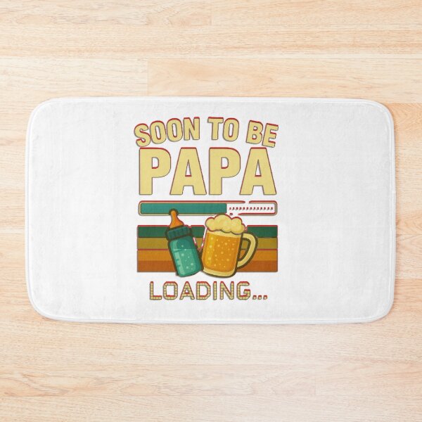 Item preview,  Soon to Be Papa Again Loading – Funny Tech Dad Shirt designed and sold by MoodCircuit.