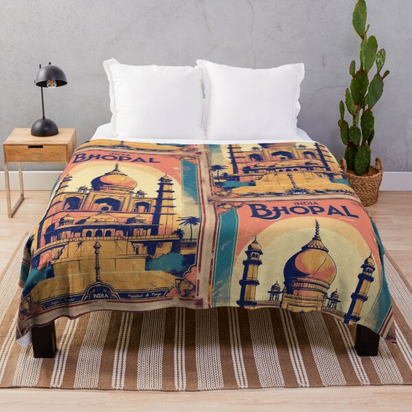 Item preview, Bhopal India Vintage Travel Tourism designed and sold by TravelersGems.