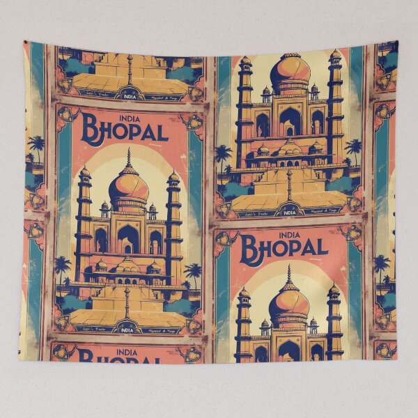 Item preview, Bhopal India Vintage Travel Tourism  designed and sold by TravelersGems.