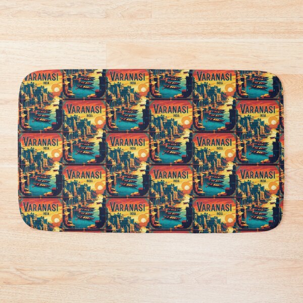 Item preview, Varanasi India Vintage Travel Tourism  designed and sold by TravelersGems.