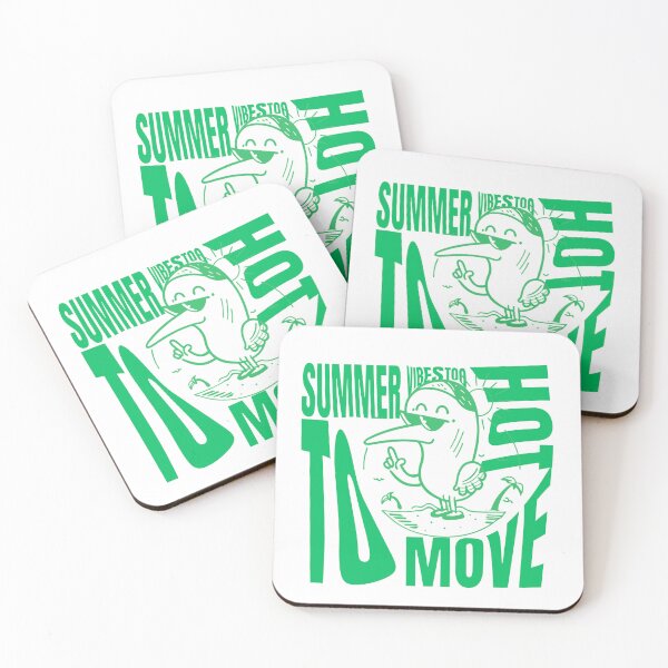 Item preview, Summer Vibes – Too Hot to Move designed and sold by artcultreone.