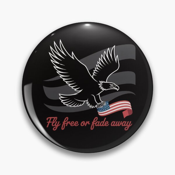 Item preview, Feral Fierce Free 4th of July – Fly Free or Fade Away designed and sold by Slavicsoul.