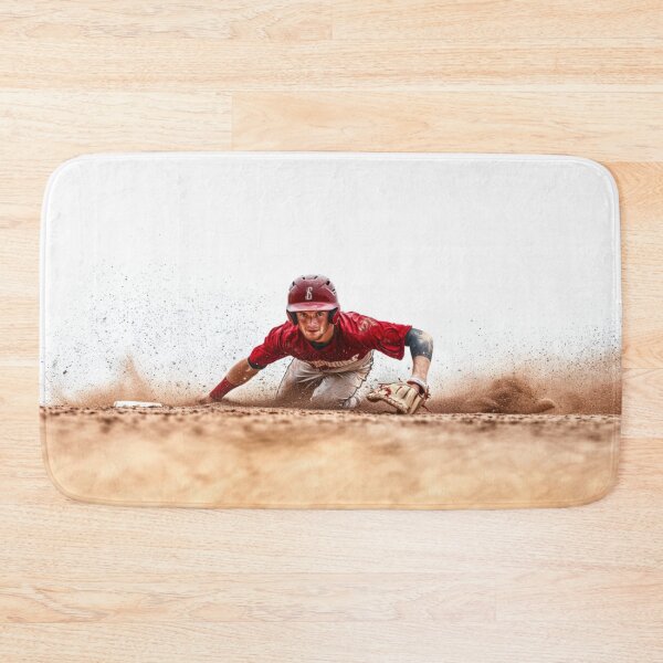 Item preview, Pitcher diving for a catch Active Outdoors Inspired Art designed and sold by CDC40.