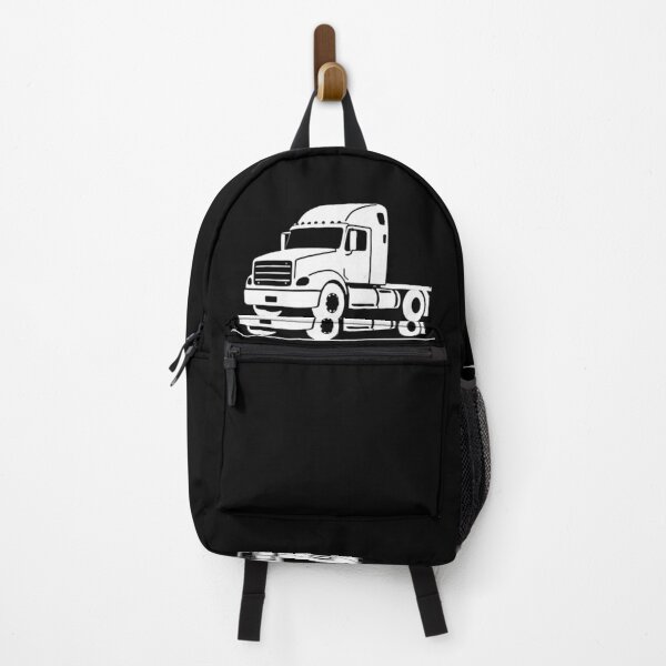 Item preview, Semi Truck Cab Silhouette - Minimalist 18 Wheeler Graphic designed and sold by Negative Space Art.