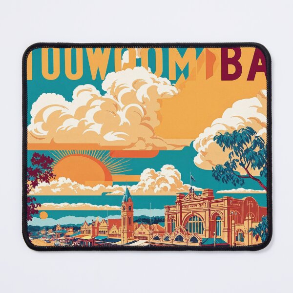 Item preview, Toowoomba Australia Vintage Travel Tourism designed and sold by TravelersGems.