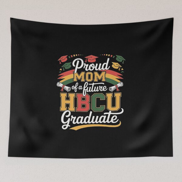 Item preview, Proud Mom of a Future HBCU Graduate Design with African Heritage Colors designed and sold by love3617.