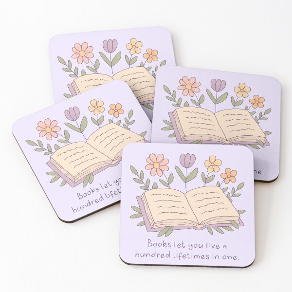 Item preview, Books Are Portals to a Hundred Lives designed and sold by Jess.a.creates.