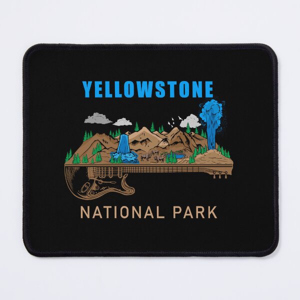 Item preview, Yellowstone National Park Souvenir Music Gift Yellowstone designed and sold by DSWShirts.